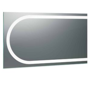 Badspiegel mit LED Beleuchtung - Ulevia rundherum Design