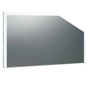 LED Badezimmerspiegel für Dachschräge - Noemi C links oben rechts Design
