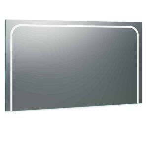 LED Badezimmerspiegel nach Maß - Oriena links oben rechts Design
